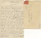 Charles Bailer Letter to Dora Hobart