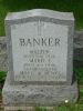 J Walter Banker Grave Marker